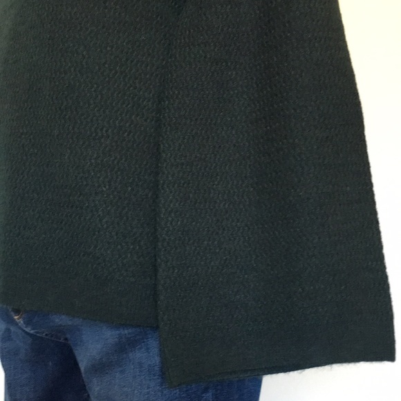 LOFT Textured Knit Deep Forest Green Bell Sleeve Pullover Sweater, size XS 🌲♥️ - Picture 6 of 12